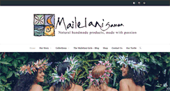 Desktop Screenshot of mailelani-samoa.com