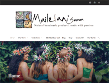Tablet Screenshot of mailelani-samoa.com